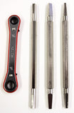 4 Piece Bibb Seat Tool Set with Case - Plumbing Parts Pro